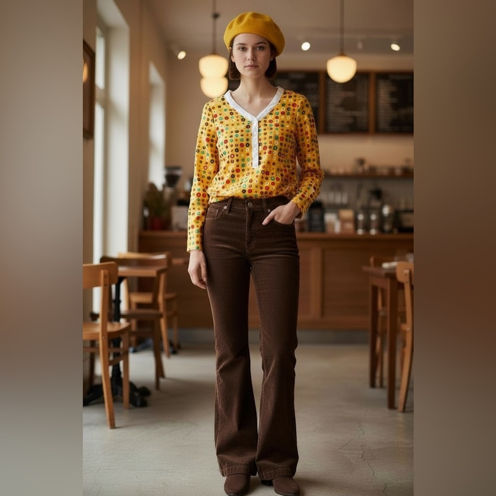 Young 🧵 Threads polkadot top